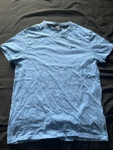 Superdry Mens T-Shirt Fresh Blue size medium - Picture 1 of 3