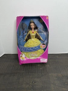 Disney Dazzling Princess Belle Magical Light Up Rose & Sound Mattel 50574 NIB - Picture 1 of 14