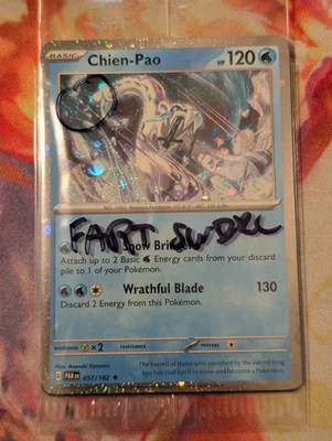 Chien-Pao 057/182 ~Fart Swirl~ Cosmos Holo Factory Sealed Knockout Pokémon TCG - Image 1 of 4