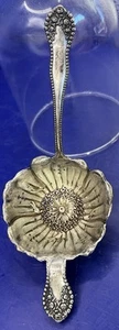 1890s Gorham Solid Individual Overcup Tea Strainer - Lancaster - Picture 1 of 17