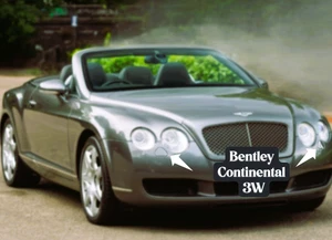 Unlackierte ABS Scheinwerferwaschanlage Spray Abdeckungen für Bentley für GT 3W - Picture 1 of 18