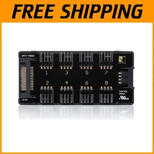 8-Channel Fan Hub for PC Fans - Picture 1 of 13