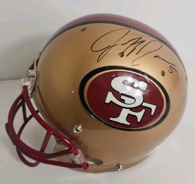 Casco Jeff Garcia 49ers Auténtico Firmado Autografiado Tamaño Completo Certificado de Autenticidad Bas #BG43157 Foto 1 de 4