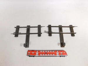 2x Märklin Gauge 1 Umschalt-Gleis Switch 6 7/8in Clockwork-Operated DU590-0, 5 - Picture 1 of 3
