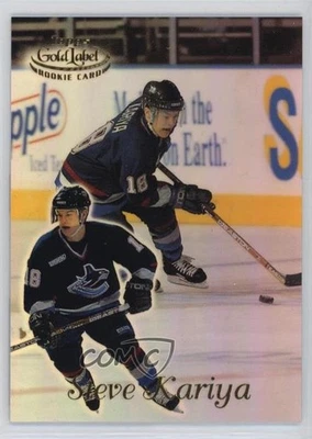 1999-00 Topps Gold Label Class 1 Steve Kariya #100 Rookie RC - Image 1 of 2