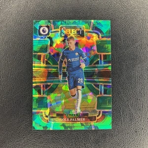 2023-24 Panini Select EPL #32 Cole Palmer Terrace Green Cracked Ice SSP - Picture 1 of 2