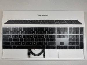 Clavier sans fil Apple Magic - Gris sidéral (MRMH2LL/A) - Photo 1/4