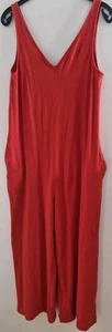 NEXT lässiger Overall/Jumpsuit 38 M  Rot Sommer NEU - Bild 1 von 4