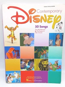 Guitarra Vocal Piano Contemporánea Disney 50 Canciones Tapa blanda Hal Leonard Muy buena - Imagen 1 de 11
