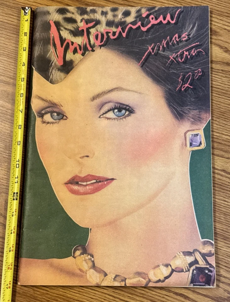 Andy Warhol’s Interview Magazine 1979 XMas Vol IX No 12 - Priscilla Presley RARE Foto 1 de 4