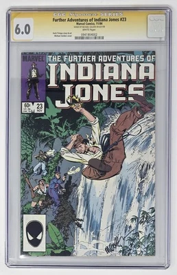 Otras aventuras de Indiana Jones #23 CGC 6,0 Michael Golden (antiguo soporte) Foto 1 de 4