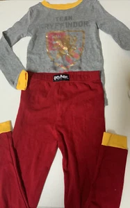 🧷 KOMAR KIDS, HARRY POTTER “TEAM GRYFFINDOR” sleep set for kids size 6 🆕 - Picture 1 of 2