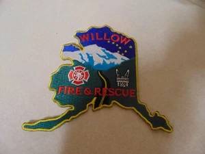 PATCH FIRE AND RESCUE FIRE DEPARTMENT WILLOW ALASKA - Picture 1 of 1