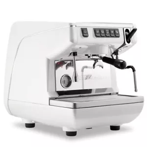 NUOVA SIMONELLI APPIA LIFE VOLUMETRIC 1 GROUP NEW COFFEE MACHINE WHITE DOMESTIC - Picture 1 of 1