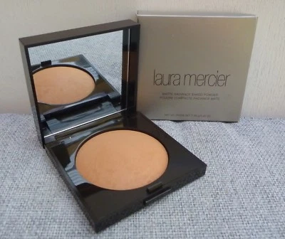 LAURA MERCIER Matte Radiance Baked Powder Compact, #Bronze-01, Brand New in Box - Image 1 of 4