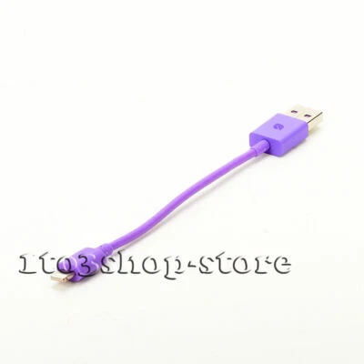 2x Incase 6" Charger Cable iPad Any iPhone 12 13 14 15 Pro Purple MFI Certified - Image 1 of 4