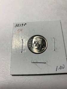 2019 P Roosevelt Dime Gem BU - Picture 1 of 2
