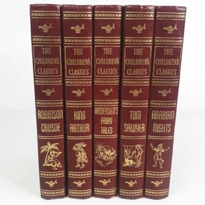 The Childrens Classics Holt Reinehart & Winston 1961 Rare Vintage 5 Book Set - Picture 1 of 24