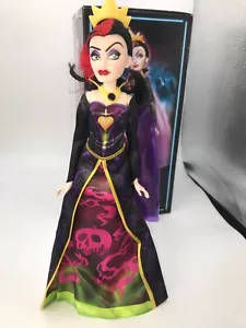 Disney VILLAINS EVIL QUEEN 11' DOLL FROM BLACK & BRIGHTS SNOW WHITE LOOSE NEW - Picture 1 of 3
