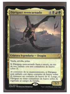 DARIGAAZ REENCARNADO FOIL DOMINARIA Legendary Dragon Magic NM Español MTG - Imagen 1 de 1