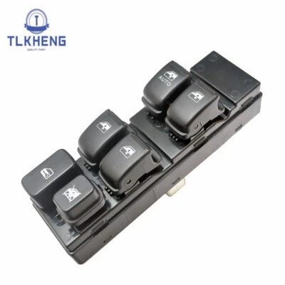 Interruptor maestro ventana eléctrica delantera izquierda 93570-3D121 para Hyundai Sonata 2003-2005 Foto 1 de 3