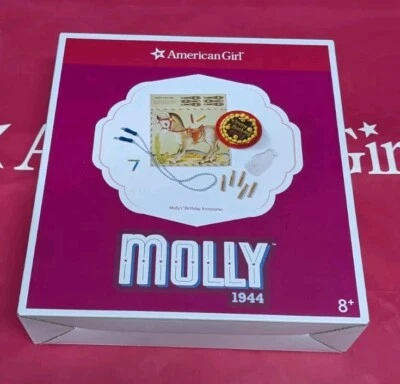 American Girl Doll Molly Birthday Accessories Cake Games NEW & Sealed in Box - Image 1 of 2