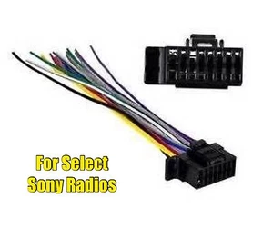 Car Stereo Radio Replacement Wire Harness Plug for select Sony 16 Pin Radios - Picture 1 of 1