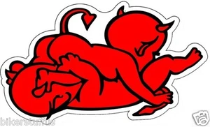 TEUFEL 69 HELM AUFKLEBER AUTOAUFKLEBER LAPTOP AUFKLEBER WERKZEUGKASTEN AUFKLEBER FENSTER  - Bild 1 von 1