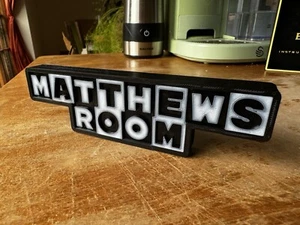 Personalised Cartoon Network Logo| Free standing / wall mounted | Customisation - Picture 1 of 3