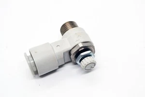 SMC AS Tube Flow Controller, G 1/4 Inlet, R1/4in Tube Inlet x 10mm Tube Outlet - Picture 1 of 9