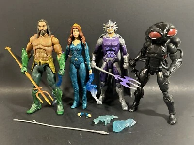 Lote de 4 figuras Mera Ocean Master 2018 Mattel DC Multiverse Aquaman Movie 6"" Foto 1 de 4