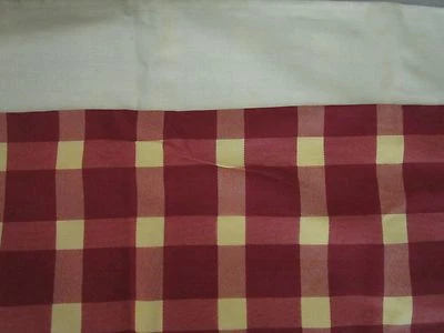 Ржавчина желтый хлопок клетчатая клетчатая клетчатая однотонная желтая ткань с подкладкой для рукоделия проект 69x54 - Изображение 1 из 3