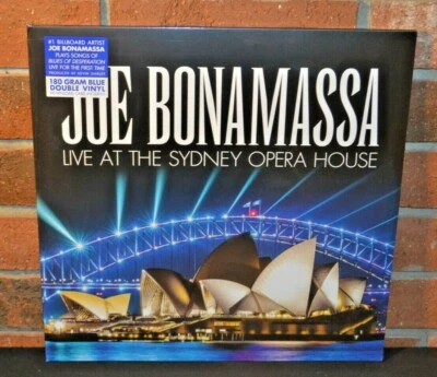 JOE BONAMASSA - Live At The Sydney Opera House, Ltd 2LP BLUE VINYL + DL Gatefold Foto 1 de 4