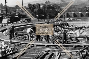 Repro Foto Lokomotive Lokschuppen - Picture 1 of 1