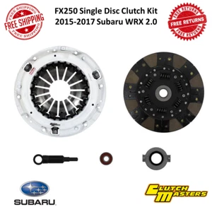 Clutch Masters FX250 Single Disc Clutch Kit For 15-17 Subaru WRX 2.0 #15020-HD0F - Picture 1 of 12