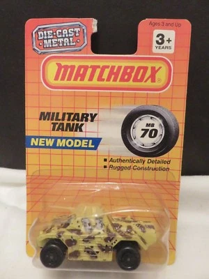 1993 Matchbox WEASEL Military Tank MB70 Die-Cast Metal - Image 1 of 4