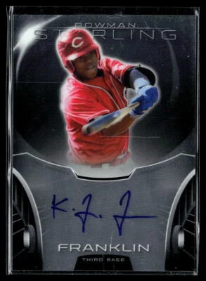 Kevin Franklin 2013 Bowman Sterling Prospect Autographs Auto #BSAP-KF - Image 1 of 2