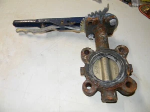 Nibco LD2000 2" DI manuelle Wafer Absperrklappe mit Griff - Bild 1 von 8