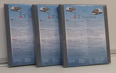 Scania / Volvo - LKW Bettlaken 200 x 70/80 x 14 cm - Farbe grau