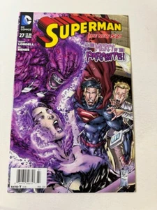 SUPERMAN #27 NM- Modern NEWSSTAND 2014 Lobdell Rocafort New 52 - Bild 1 von 2