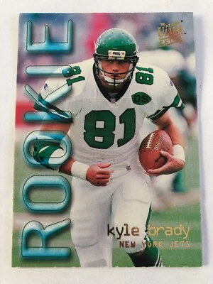 1995 Fleer Ultra Kyle Brady #453 Rookie RC New York Jets - Image 1 of 2