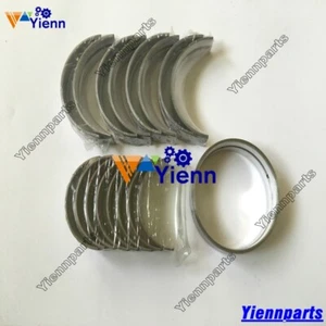 V1701 Crankshaft Main Conrod Bearing Set For Kubota Engine Bobcat Loader Tractor - Picture 1 of 1