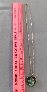 BEAUTIFUL NEW BUTTERFLY NECKLACE & IS 20" STRETCHED OUT-LAST PICTURE IS OF BACK - Picture 1 of 3