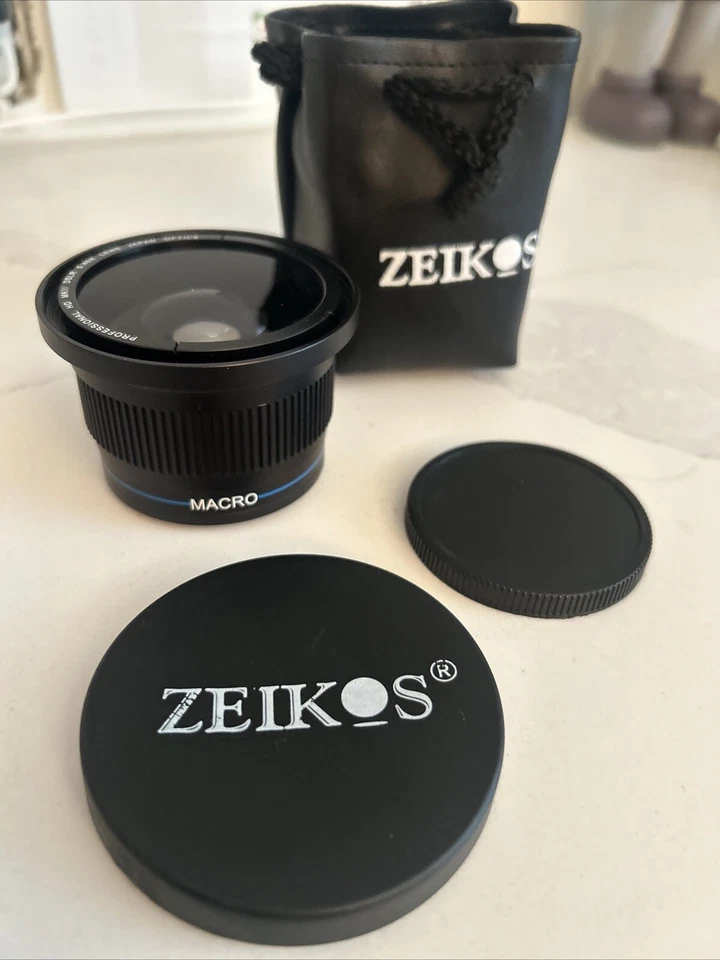 Zeikos Macro Lens Professional HD MKII DSLR 0.40X 58mm Japan Optics 40X  - Image 1 of 4