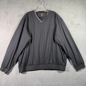 Giacca a vento Donald Trump golf uomo XL nero scollo a V pullover performance - Foto 1 di 10