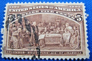 UNITED STATES - 1893 - SCOTT #234 - USED (jpu4) - Picture 1 of 3