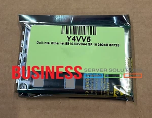 Adaptador Dell Intel E810-XXVDA4 QP 10 25GbE SFP28 OCP 3.0 Y4VV5 - Imagen 1 de 1