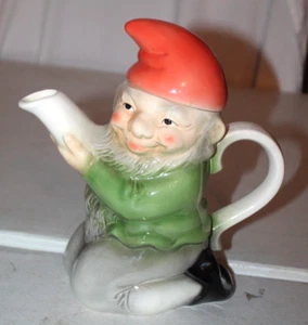 RARE HTF Goebel W Germany Gnome Figural Teapot - Picture 1 of 9