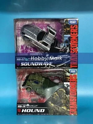 Takara Tomy Transformers Movie the Best MB-19 Hound MB-07 soundwave NEW MISB - Image 1 of 2