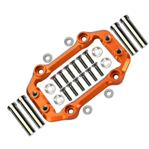 GPM Racing Aluminum Servo Mount Orange for Arrma 1/8 Kraton / Outcast /Notorious - Picture 1 of 4